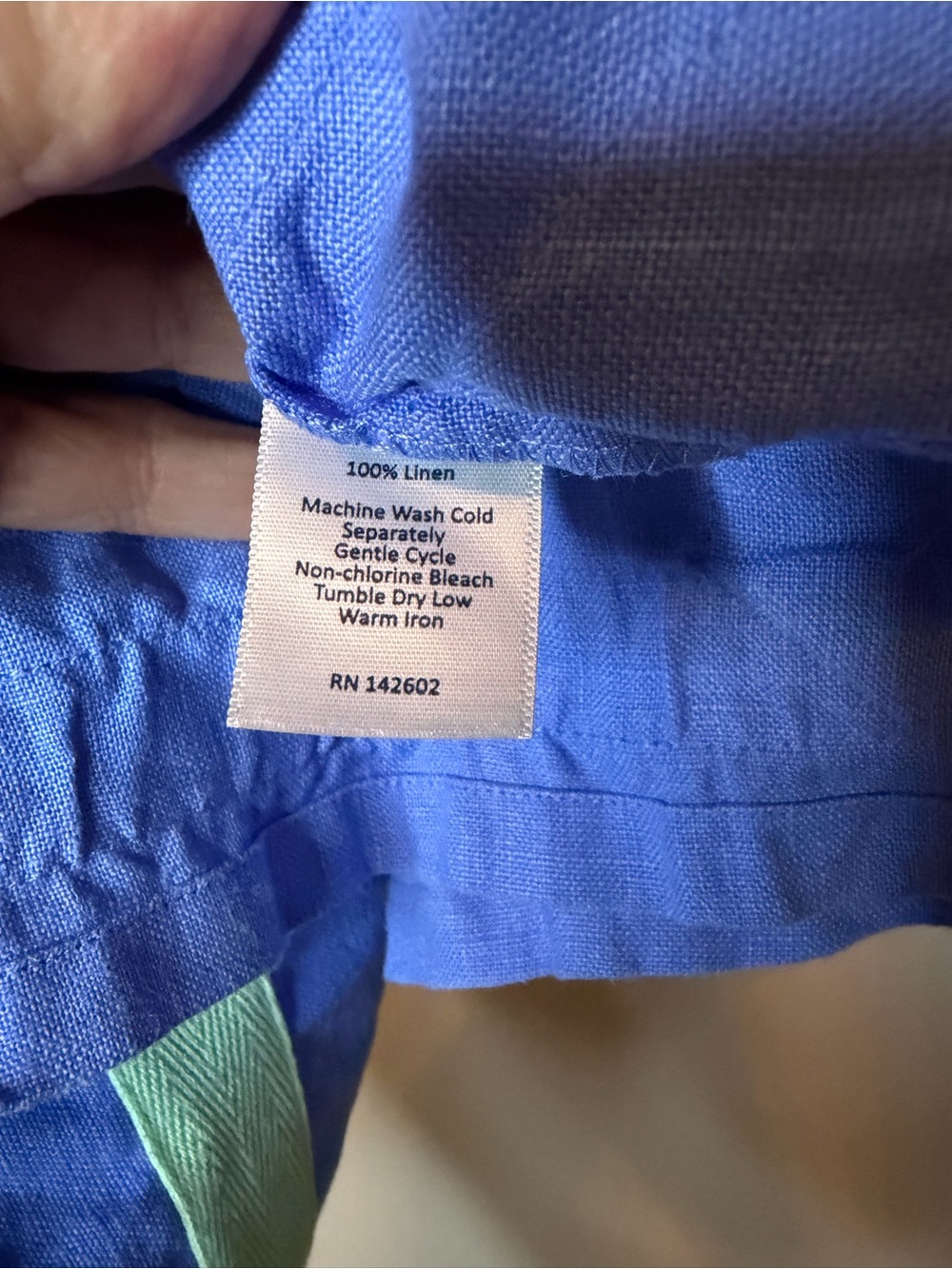 Sail to Sable Classic Linen Tunic Dress Size XS - Picture 7 of 9